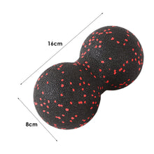 Load image into Gallery viewer, Lacrosse Myofascia Ball Peanut Massage Ball High Density Lightweight Fitness Body Fascia Massage Yoga Exercise Relieve Pain