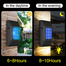 Load image into Gallery viewer, LED Solar Wall Lights Outdoor Waterproof Solar Led Light Up&Down Light Outdoor Solar Wall Stair Light Patio Courtyard Street Landscape Garden Decor Wall Lamp