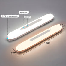 Load image into Gallery viewer, Stepless Dimming Motion Sensor Night Light USB Rechargeable Wireless Lamp Bedroom Bedside Cabinet Wardrobe Night Lighting