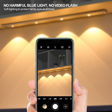 Load image into Gallery viewer, Ultra Thin Motion Sensor Light USB Wireless Wine Cabinet Display Lighing Bedroom Bedside Lamp Wardrobe Night Lighting