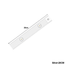 Load image into Gallery viewer, Ultra Thin Motion Sensor Light USB Wireless Wine Cabinet Display Lighing Bedroom Bedside Lamp Wardrobe Night Lighting