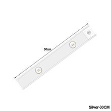 Load image into Gallery viewer, Ultra Thin Motion Sensor Light USB Wireless Wine Cabinet Display Lighing Bedroom Bedside Lamp Wardrobe Night Lighting