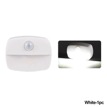 Load image into Gallery viewer, Motion Sensor Wireless Night Lamp Bedside Cabinet LED Night Lights Room Stairway Wardrobe Small Nightlights Lamp