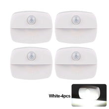 Load image into Gallery viewer, Motion Sensor Wireless Night Lamp Bedside Cabinet LED Night Lights Room Stairway Wardrobe Small Nightlights Lamp