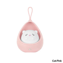 Load image into Gallery viewer, Smart Motion Sensor Night Light USB Chargeable Cute Animal LED Lamp Gifts For Children Kids Bedroom Silicone Wall Lights