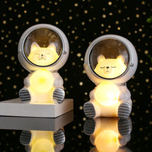 Load image into Gallery viewer, USB Charging Galaxy Guardian Pet Astronaut Night Light Atmosphere Lamp Children Kids Holiday Gifts Decoration Lamp Sleeping Light