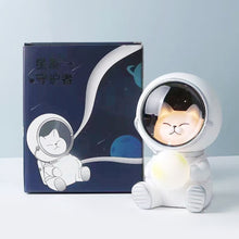 Load image into Gallery viewer, USB Charging Galaxy Guardian Pet Astronaut Night Light Atmosphere Lamp Children Kids Holiday Gifts Decoration Lamp Sleeping Light