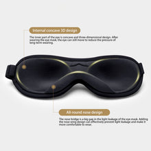 Load image into Gallery viewer, 3D Shading Breathable Sleep Eye Mask Blindfold Eyeshade Sleeping Mask Eye Patch Office Eye Mask Sleeping Aid Block Out Light