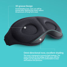 Load image into Gallery viewer, 3D Slow Rebound Memory Foam Adjustable Sleeping Mask Shading Breathable Sleep Eye Mask Portable Cover Night Blindfold Eyemask