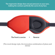 Load image into Gallery viewer, 3D Slow Rebound Memory Foam Adjustable Sleeping Mask Shading Breathable Sleep Eye Mask Portable Cover Night Blindfold Eyemask