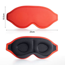 Load image into Gallery viewer, 3D Slow Rebound Memory Foam Adjustable Sleeping Mask Shading Breathable Sleep Eye Mask Portable Cover Night Blindfold Eyemask