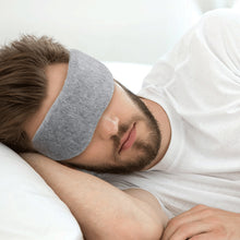 Load image into Gallery viewer, Soft Adjustable Sleeping Mask Flight Shading Breathable Sleep Eye Mask Portable Travel Cover Night Blindfold Sleeping Eyemask