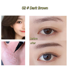 Load image into Gallery viewer, Magic Eyebrow Pencil Slim Brush Heads Natural Silk Fiber Waterproof Eyebrow Pencil Volume Long Lasting Natural Girl Cosmetic