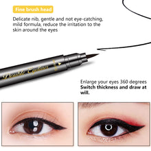 Load image into Gallery viewer, Stamp Eyeliner Extremely Fine Double-headed Waterproof Not Smudges The Corners of The Eyes Love Moon Flower Star Eyeliner