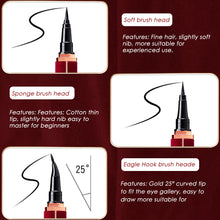 Load image into Gallery viewer, Silky Smooth Colorful Long Lasting Liquid Eye Liner Pencil Matte Waterproof Anti-sweat Eyeliner Pen Makeup Cosmetics Eyeliner