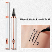 Load image into Gallery viewer, Silky Smooth Colorful Long Lasting Liquid Eye Liner Pencil Matte Waterproof Anti-sweat Eyeliner Pen Makeup Cosmetics Eyeliner
