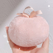 Load image into Gallery viewer, Peach Air Color Highlighter Loose Powder Setting Makeup Ball Body Highlight Powder Puff Hair Ball Fashion Makeup Tools