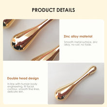 Load image into Gallery viewer, Zinc Alloy Eye Cream Stick Iced Metal Eye Cream Massage Stick Beauty Stick Facial Care Cosmetic Tool V Face Massager