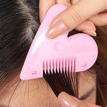 Load image into Gallery viewer, Creative Peach Heart Double-sided Hairbrush Hairbrush Thinning Bangs Trimmer Hairbrush Children's Anti-cut Haircut Haircut