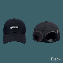 Load image into Gallery viewer, Reverse Glasses Cap Fashion Personality Baseball Cap Adjustable Cotton Casual Cap Cool Outdoor Sun Hat