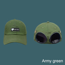Load image into Gallery viewer, Reverse Glasses Cap Fashion Personality Baseball Cap Adjustable Cotton Casual Cap Cool Outdoor Sun Hat