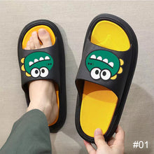 Load image into Gallery viewer, Home Anti-Slip Slippers Soft Comfortable Summer Slippers Wear Resistant Slippers Indoor Outdoor PVC Slippers