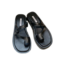 Load image into Gallery viewer, Niche Flat Slipper Thick Sole Raised Slipper Wear-resistant Outdoor Slippers Summer Fashion Casual Slippers for Women