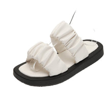 Load image into Gallery viewer, Solid Color Fashion Casual Slippers Soft Muffin Bottom Slippers Comfortable Outdoor Slippers for Women