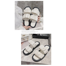 Load image into Gallery viewer, Solid Color Fashion Casual Slippers Soft Muffin Bottom Slippers Comfortable Outdoor Slippers for Women