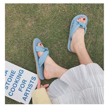 Load image into Gallery viewer, Candy Color Soft Sole Slippers Fashion Outdoor Flat Slippers Comfortable Beach Slippers for Women