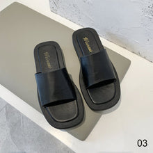 Load image into Gallery viewer, Flat Slippers Muffin Platform Slippers Comfortable Non-slip Slippers Fashion Outdoor Slippers for Women
