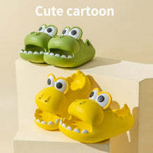 Load image into Gallery viewer, Dinosaur Slippers Fashion Soft Non-Slip Dinosaur Slippers Indoor Outdoor EVA Slippers for Women