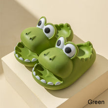 Load image into Gallery viewer, Dinosaur Slippers Fashion Soft Non-Slip Dinosaur Slippers Indoor Outdoor EVA Slippers for Women