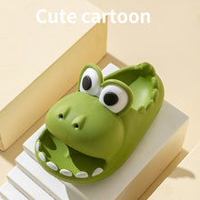 Load image into Gallery viewer, Dinosaur Slippers Fashion Soft Non-Slip Dinosaur Slippers Indoor Outdoor EVA Slippers for Women