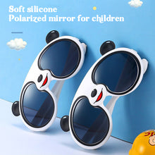 Load image into Gallery viewer, Children Sunglasses Cartoon Panda Sunglasses Silicone Polarized UV Protection Sunglasses For Boys Girls
