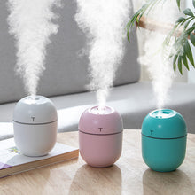 Load image into Gallery viewer, 220ML Mini Air Humidifier with Night Light USB Plug-in Cool Mist Sprayer Portable For Car Bedroom Office Home Appliance
