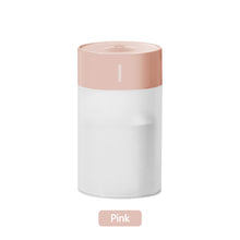 Load image into Gallery viewer, 260ML Mini Ultrasonic Air Humidifier with Colorful Night Light USB Plug-in Cool Mist Sprayer Portable For Car Bedroom Office Home Appliance
