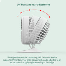 Load image into Gallery viewer, Portable Mini Noiseless Fan Air Cooler Mini Desk USB Plug-in Fan for Student Office Desktop Stand Fan