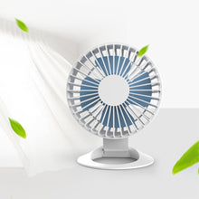 Load image into Gallery viewer, Portable Mini Noiseless Fan Air Cooler Mini Desk USB Plug-in Fan for Student Office Desktop Stand Fan
