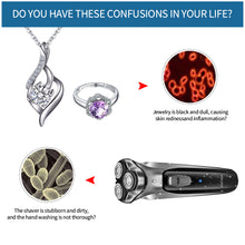 Load image into Gallery viewer, Ultrasonic Cleaner 30/50W Sonicator Bath 40Khz For Watches Contact Lens Glasses Denture Teeth Electric Makeup Razor