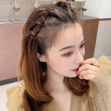 Load image into Gallery viewer, Fashion Flocked Bangs Hair Clip Women Cute Hairgrip Barrettes Headwear Alice Braided Design Girl Hairpins Hair Accessories