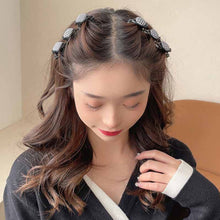 Load image into Gallery viewer, Fashion Flocked Cortex Bangs Hair Clip Women Cute Hairgrip Barrettes Headwear Alice Braided Design Girl Hairpins Hair Accessories