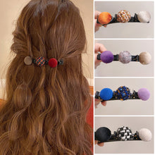 Load image into Gallery viewer, Fashion Flocked Bangs Hair Clip Women Cute Hairgrip Barrettes Headwear Alice Braided Design Girl Hairpins Hair Accessories