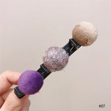 Load image into Gallery viewer, Fashion Flocked Bangs Hair Clip Women Cute Hairgrip Barrettes Headwear Alice Braided Design Girl Hairpins Hair Accessories