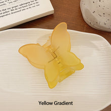 Load image into Gallery viewer, Acrylic Hair Claw Elegant Double Layer Sweet Fairy Butterfly Hairpin Clip Frosted Styling Tools Barrettes For Women Hair Accessories