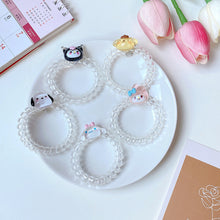 Load image into Gallery viewer, 1PC Simple Japanese Style Kulome Hello Kitty Cartoon Pattern Ponytail Rubber Band Highly Flexible Durable