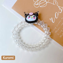 Load image into Gallery viewer, 1PC Simple Japanese Style Kulome Hello Kitty Cartoon Pattern Ponytail Rubber Band Highly Flexible Durable