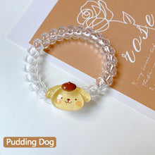 Load image into Gallery viewer, 1PC Simple Japanese Style Kulome Hello Kitty Cartoon Pattern Ponytail Rubber Band Highly Flexible Durable