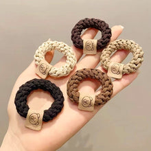 Load image into Gallery viewer, 1PC Korean Fashion Cute Bear Hair Rope High Elastic Durable Rubber Band Simple Hair Ring Hair Accessories