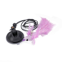 Load image into Gallery viewer, Simulation Bird Cat Interactive Toys Retractable Door Hanging Feather Toys Cat Scratch Rope Mouse Funny Teaser Traning Toys Interactive Mouse Toy Pet Supplies